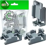 Pack of 3 Dishwasher Storage Basket Top 00418674 418674 for Bosch for Siemens Neff 02928612 for Source for Privileg - Warranty 5 Years - ONIX TECH