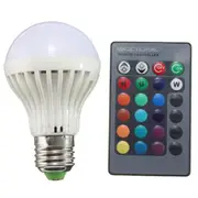E27 3W Ir Remote Control 16 Changee Rgb Led Ball Bulbs 85-256V