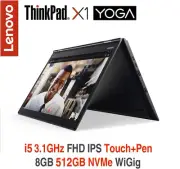 ThinkPad X1 Yoga i5 3.1GHz FHD IPS Touch Pen 8GB 512GB NVMe WiFi WIGig Warranty