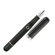 Narwhal Nautilus Fountain Pen in Chelonia Green - 1.1mm Stub Nib- NEW in Box