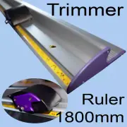 1800mm Sliding Corflute Board Cutting Ruler, Large Format Trimmer Ruler | Cutter