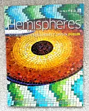 United Airlines 3 Days DUBLIN JULY 2011 Hemisphere Magazine Book New Excellent