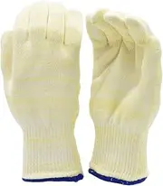 G & F 1689L Dupont Nomex & Kevlar Heat Resistant Oven Gloves, for BBQ, Fireplace,and Grilling. Commercial Grade, Large, Sold by 1 Piece