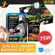 Exo Terra Swamp Basking Spot Bulb Kit 75W (3pc)