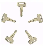(5) 6896 Ignition Keys For Manitou Clarke Linde Polaris Landpride Wacker Neuson