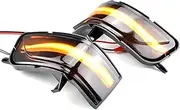 2pcs Dynamic Turn Signal LED Turn Signal Side Mirror Indicator Light Compatible with Hon-da CRV RE1 RE2 RE4 2007-2011 Cross-tour 2011-2016