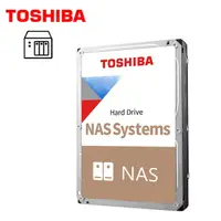 在飛比找蝦皮商城優惠-Toshiba N300 NAS碟 4TB 3.5吋NAS硬