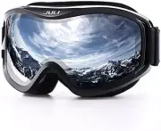 Juli Ski Goggles,Snow Snowboard Goggles for Men Women Snowmobile Skiing Skating