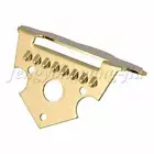 Metal 8 String Mandolin Tailpiece Golden for Mandolin Part