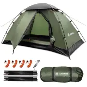 Backpacking Tent for Camping, 1 Person Ultralight Backpacking Tent Easy Setup...