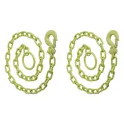Brush Grubber Tugger Chain for Attaching Brush Grubber Tools to Vehicle (2 Pack)
