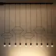 5Cgo 【代購七天交貨】 41595258323 名師設計米蘭時尚作品幾何百變造型線條LED節能長方形吊燈複刻版