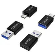 USB C to USB Adapter , Type-C to USB Adapter3.0, with OTG Connector [4 Pack],...