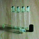 20pcs 10ml Glass Roller Bottles Essential Oil Perfume Metal Roller Ball Bottle