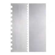 Cake Scraper 22cm Jagged Spatulas Irregular Tool for Cake Cream Decorating