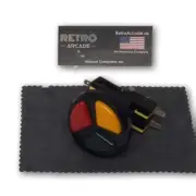 3 In 1 Delux Arcade Button w/ Microswitches MAME Jamma Ready by RetroArcade.us