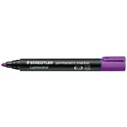 Staedtler Lumocolour Permanent Marker Bullet Violet