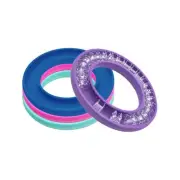 4 Pack Round Bobbin Holder Bobbin Organizer Bubbin Organizer Keeper for Metal...