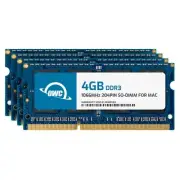 OWC 16GB (4 x 4GB) PC8500 DDR3 1066MHz SO-DIMMs Memory RAM Upgrade For iMacs
