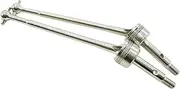 2piece Universal Drive Joint Shaft for 1/14 LC RC Car Universal Drive Joint Shaft for 1/14 LC High Precision, Silver