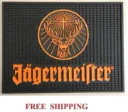 JAGERMEISTER RUBBER BAR SPILL MAT RUBBER COASTER NEW 12 x 9