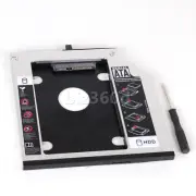 New 2nd HDD SSD Hard Drive Caddy Adapter for Lenovo ThinkPad T500 W500 x200 x201