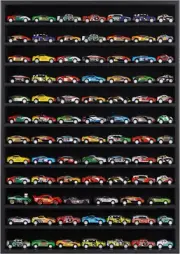 Open Front Hot 1:64 Scale Toy Cars Wheels Matchbox Display Case Diecast Model Ca