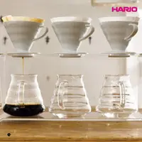 在飛比找COCORO Life優惠-HARIO V60雲朵60咖啡 02 玻璃分享壺-透明 60