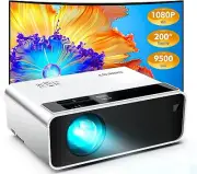 Video Projector 7500 Lumens 1080P LED Mini Home Theater Cinema Projector 9500L