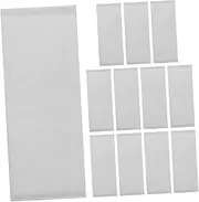 DECORNIJIA 12 Pcs Pure Zinc Anode Sheets Zinc Strip Electroplating Galvanizing Conductive Sheets Science Experiment Tool