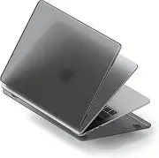 Satechi Eco Hardshell Case Compatible with MacBook Air 13-inch (M2 2022, M3 2024, M4 2025), Slim & Lightweight, Hub-Friendly Design, Dark