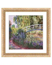 The Japanese Bridge, Pond with Water Lilies, 1900 by Claude Monet Wall Art