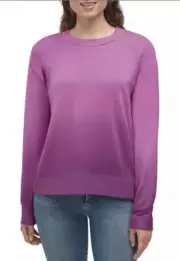 NWT Splendid Ladies' Crewneck Long Sleeve Lightweight Pullover Top- pink