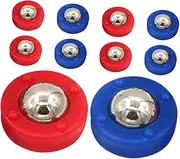 UPKOCH 10pcs Mini Shuffleboard Pucks Set Tabletop Curling Game for Hand Eye Coordination Fun Compact Indoor Bonding and Interactive Activities
