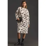 nwt MARIMEKKO x ANTHROPOLOGIE sz XL Piatta Unikko Midi jersey dress