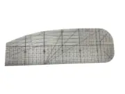 10x30cm Hot Hem Ruler for Sewing-Heat Resistant DIY Tool for Ironing & Patchwork