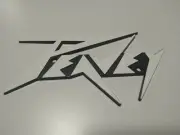 The Official Small Peavey Logo (White) - Headliner, Max, PVH, invective 120