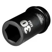 Draper 30mm 1" Dr Deep Impact Socket Single Hex HI-TORQ