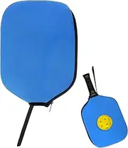 YUXIANLB Pickleball Paddle Cover, Elongated Pickleball Covers Blue Pickleball Case Pickleball Paddle Bag Neoprene Sleeve for Pickleball Paddles Pickleball Racket Cover Pickleball Accessories (Blue)