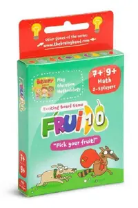 在飛比找松果購物優惠-水果數到十 Frui10 數學加法運算 兒童遊戲 正版益智桌