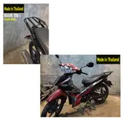 Rear Tail Rack Luggage Support Bag Box Black For Honda Wave 110i 2009 - 2020