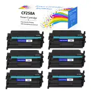 6PK 58A CF258A Toner Cartridge Compatible For HP LaserjetPro MFP M428fdw NO CHIP