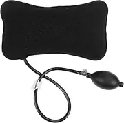 Joyzan Portable Inflatable Lumbar Support Pillow, Airbag Gasket Lower Back Cushion Backrest Sleep Pillows Pump Car Office Chair Home Travel Camping for Manual Pressurized Automatic Drivers Teachers