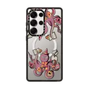 Galaxy S25 Ultra Impact Magnetic Case Magic Octopus Reading Books