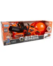 World Tech Toys Big Boy's Workshop Electric Toy Chainsaw Playset