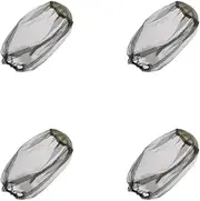 Kisangel 4pcs Mosquito Insect Head Net Hat Outdoor Mesh Net Hat for Mosquito Protection Breathable Head Mesh Fly for