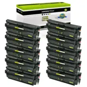 10PK High Yield CF362X YL Toner Fits for HP 508X LaserJet MFP M577Z M577f M577c