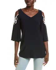Joseph Ribkoff Cold-Shoulder Tunic Top
