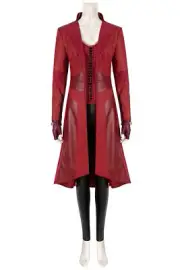 Captain America 3 Scarlet Witch Wanda Full Set Cosplay Costume Halloween