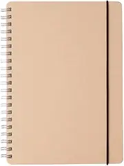 MUJI Paper Double-Ring Dot Grid Notebook - A5 (70 Sheets)